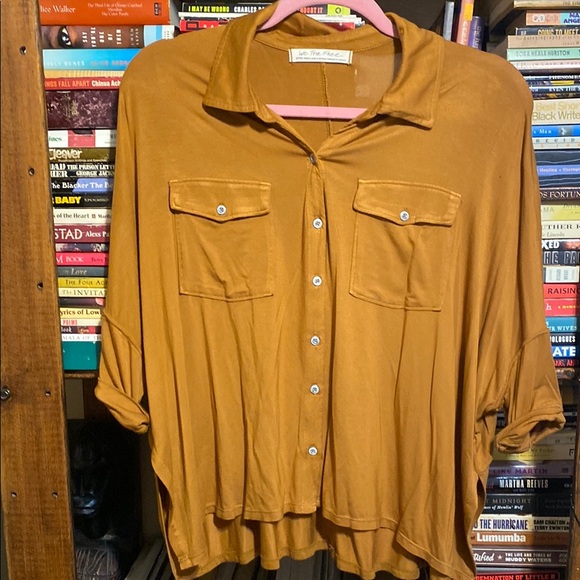 We The Free Tops - We The Free Brown Blouse